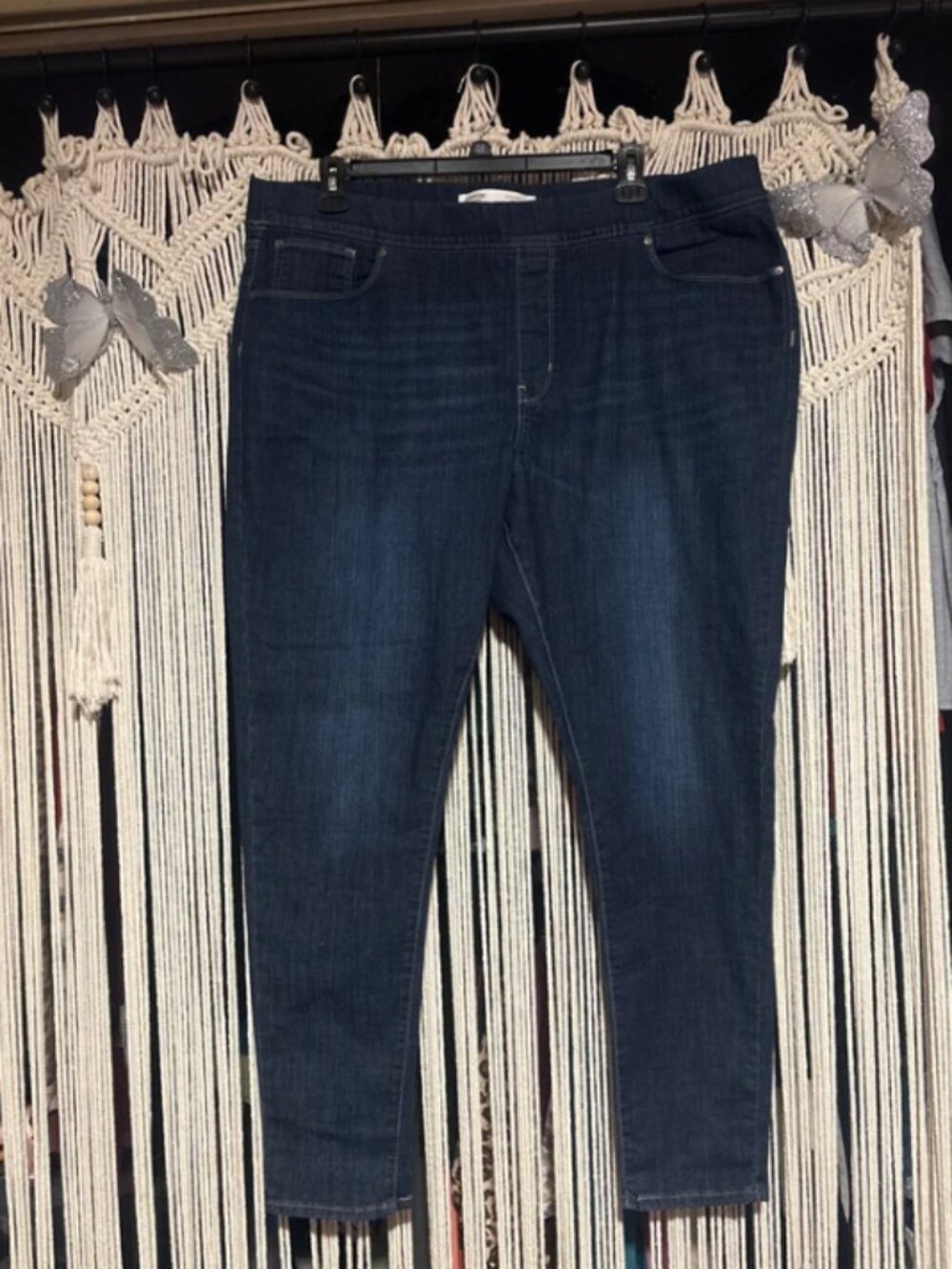 Signature by Levi Strauss & Co. Pull-On Super Skinny Jeans sz 22